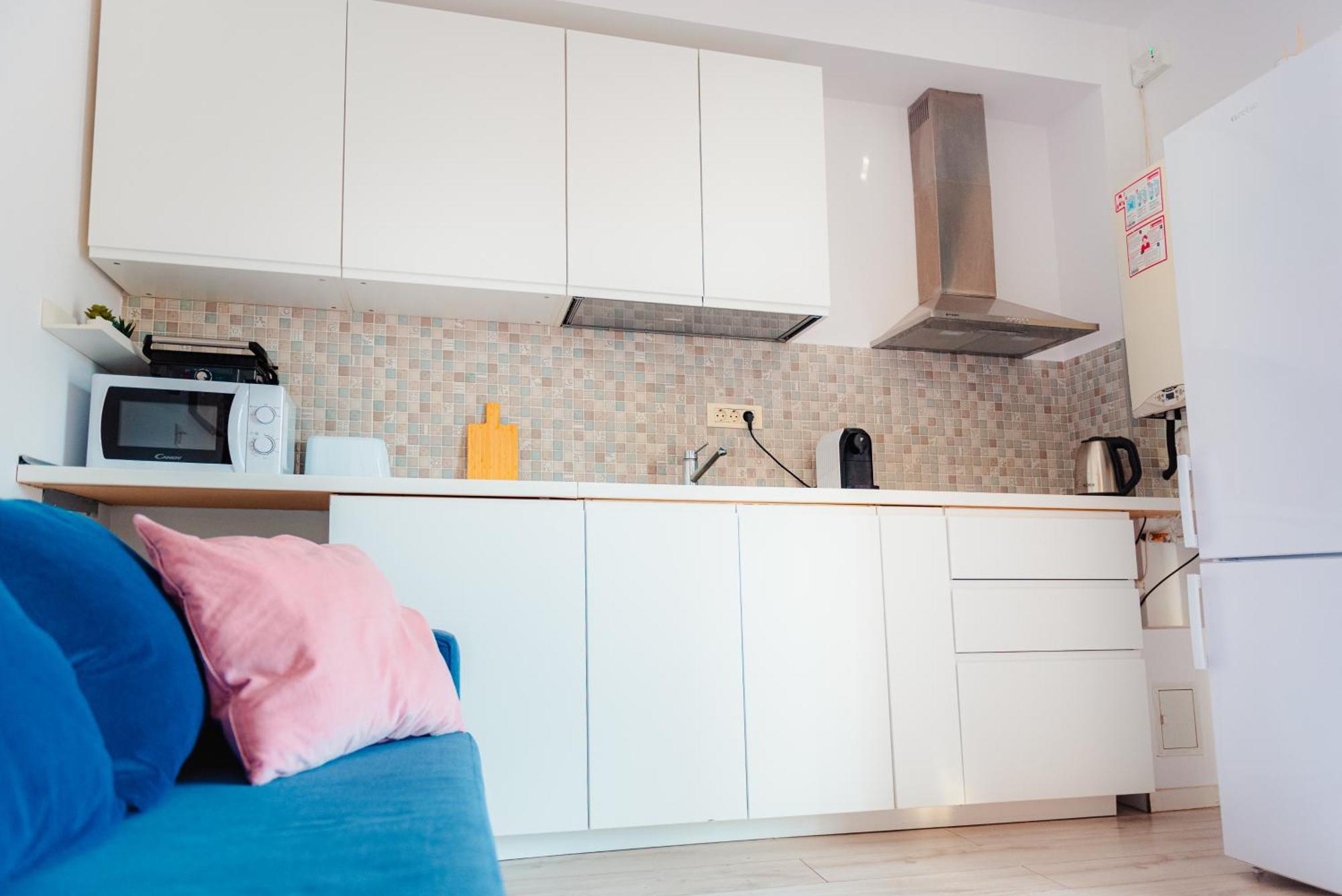 Downtown Apartment Boutique - Blue & Pink بوخارست المظهر الخارجي الصورة